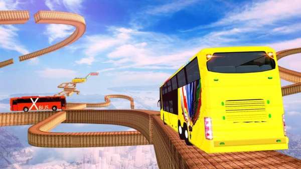 Tricky Bus Driving New Impossible Bus Games 2019 screenshot 3