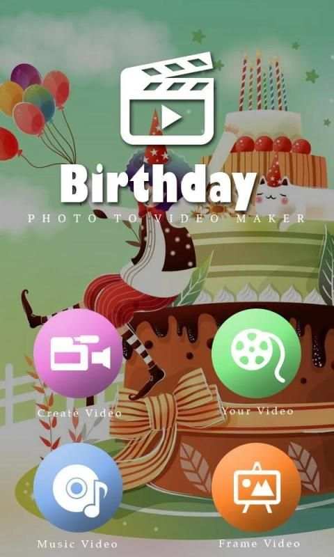 Happy Birthday Video Maker screenshot 5