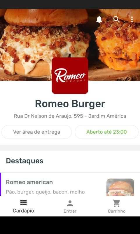 Romeo Burger screenshot 4