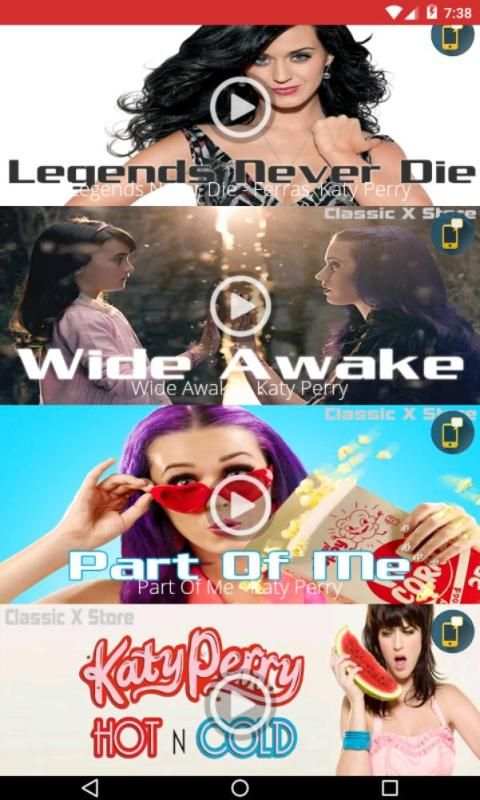 Katy Perry Ringtones स्क्रीनशॉट 2