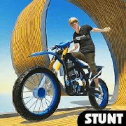 Tricky Bike Stunts 2019 - Extreme Stunts Bike Game icon