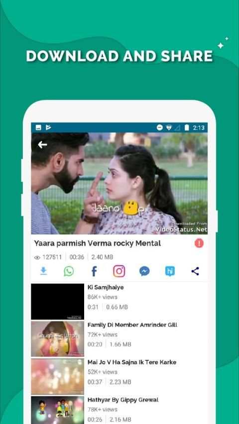 Punjabi Status Video स्क्रीनशॉट 6