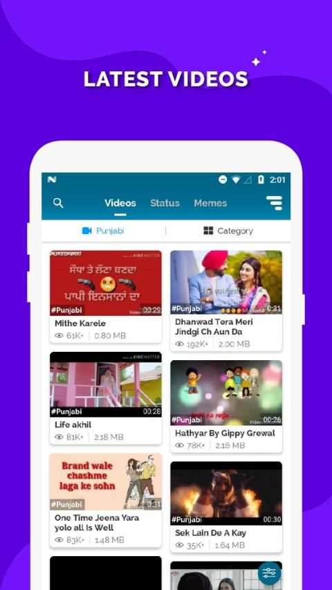Punjabi Status Video स्क्रीनशॉट 7