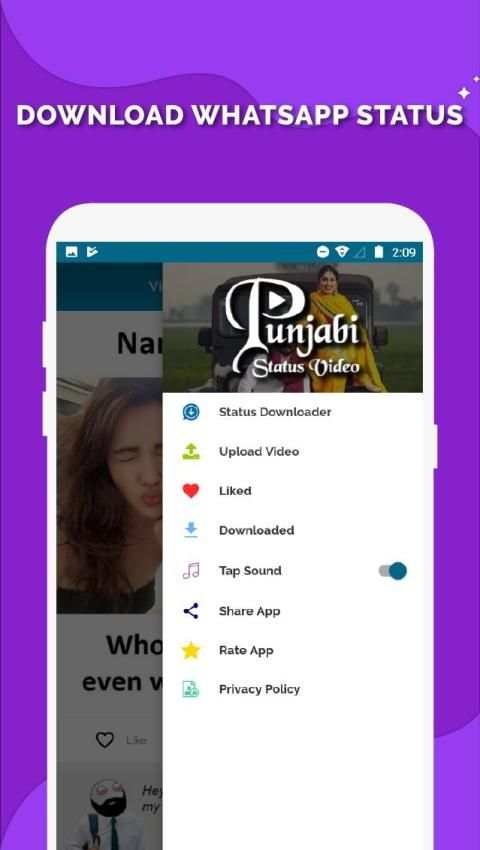 Punjabi Status Video स्क्रीनशॉट 1