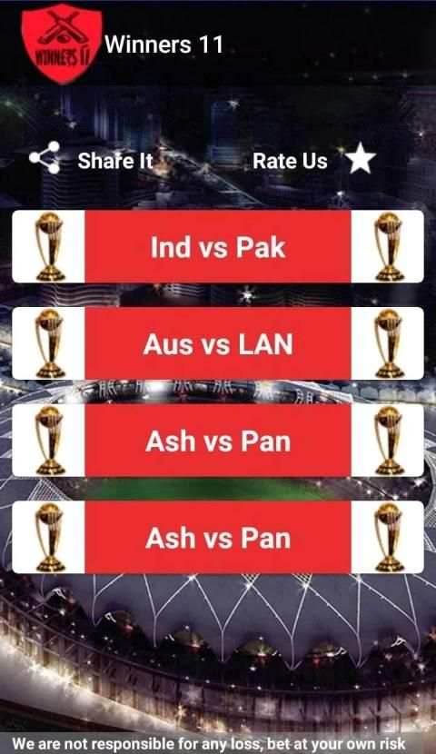 Winners11- Dream11, Myteam11 predictions screenshot 2