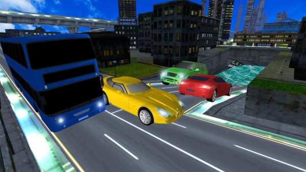 Pickup Bus Driver Real Drag Extreme Bus Simulator screenshot 4