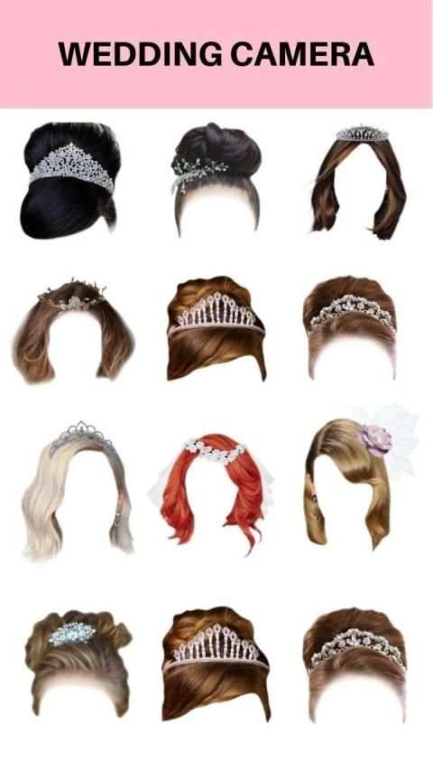 Wedding Camera Hairstyles Photo Montage screenshot 3