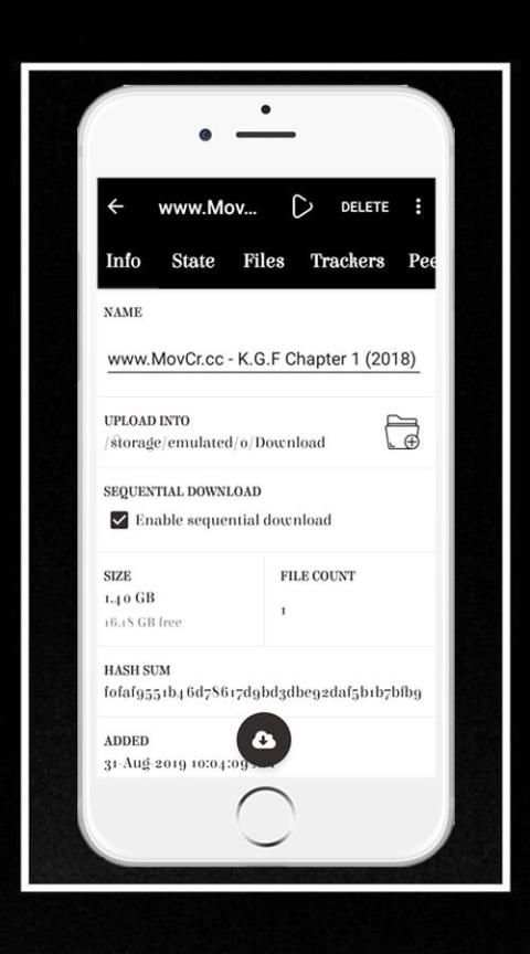 Flud - Torrent Downloader screenshot 5