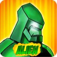 Alien Shield Force Battle