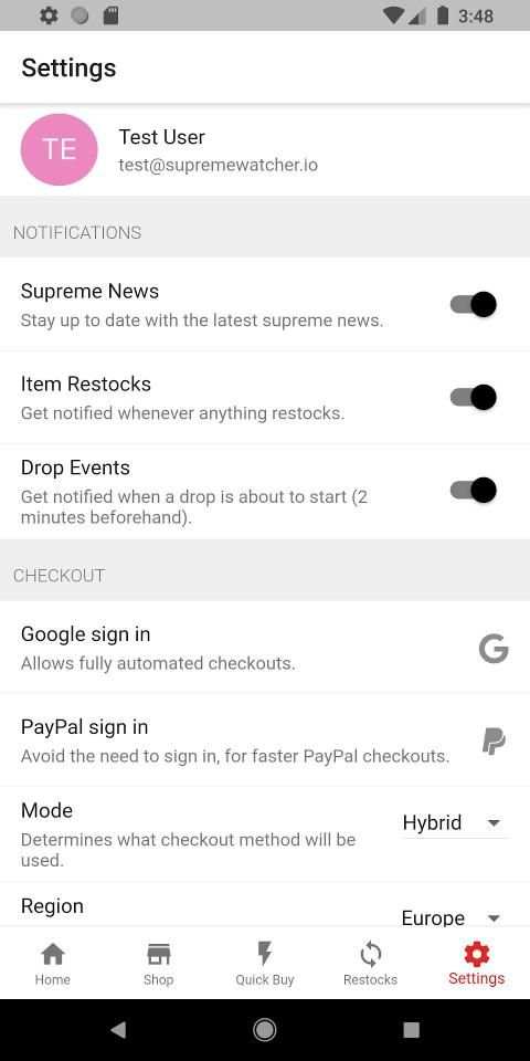 Supreme Watcher स्क्रीनशॉट 1