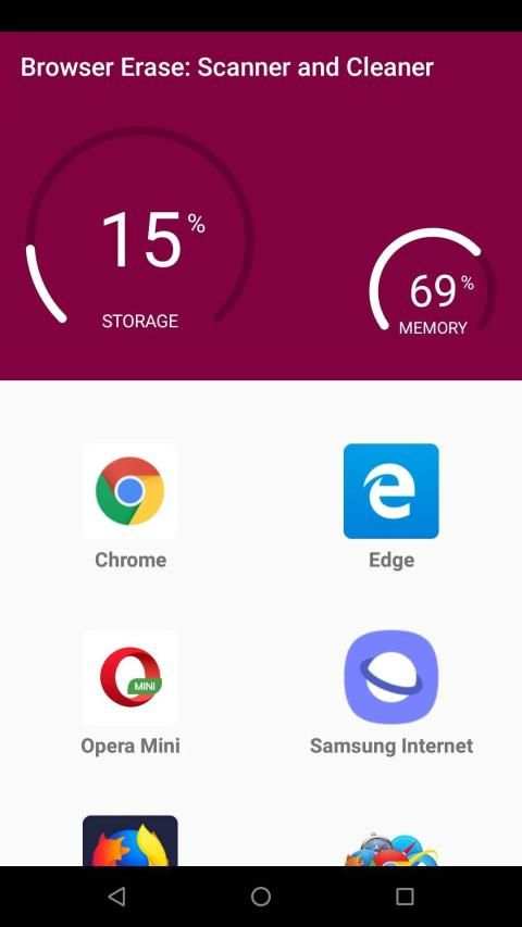 Browsers Erase screenshot 5