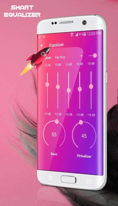 Best Music Player For Android-Equalizer 2020 स्क्रीनशॉट 2