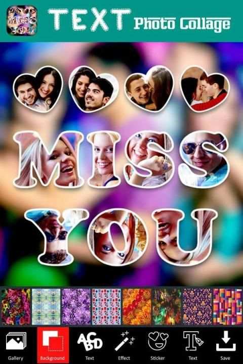 Text Photo Collage Editor स्क्रीनशॉट 3