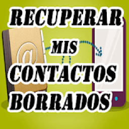 Como Recuperar mis contactos borrados icon