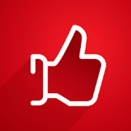 Likes and subscribers for Youtube आइकन