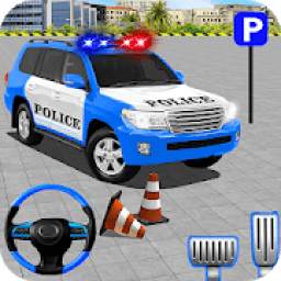 Police Jeep Spooky Stunt Parking 3D