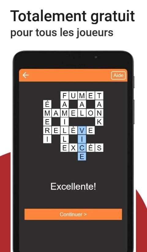 Mots Croisés en Français screenshot 1