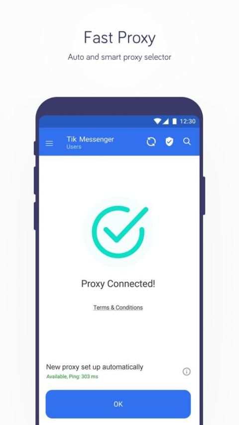 Tiktel Messenger स्क्रीनशॉट 1