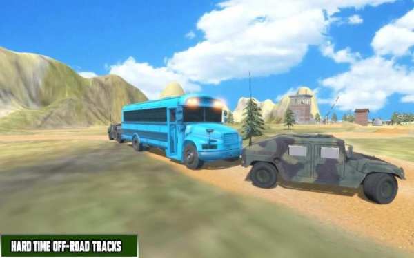 Border Prisoner Exchange: Army Bus Transport screenshot 2