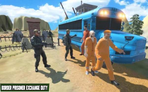 Border Prisoner Exchange: Army Bus Transport screenshot 3