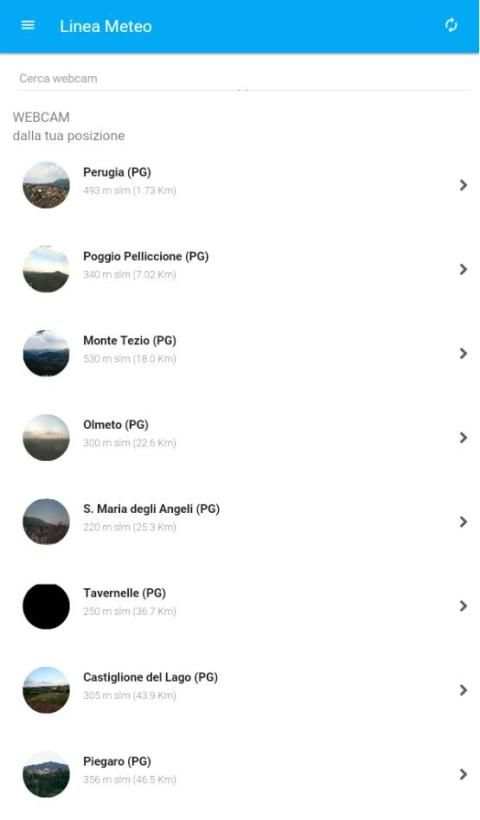 Linea Meteo Live screenshot 2