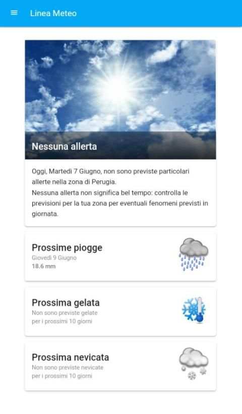 Linea Meteo Live screenshot 3
