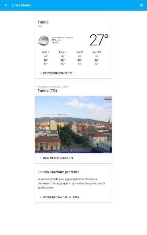 Linea Meteo Live screenshot 12