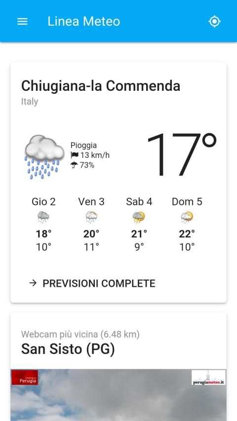 Linea Meteo Live screenshot 20