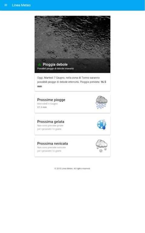 Linea Meteo Live screenshot 9