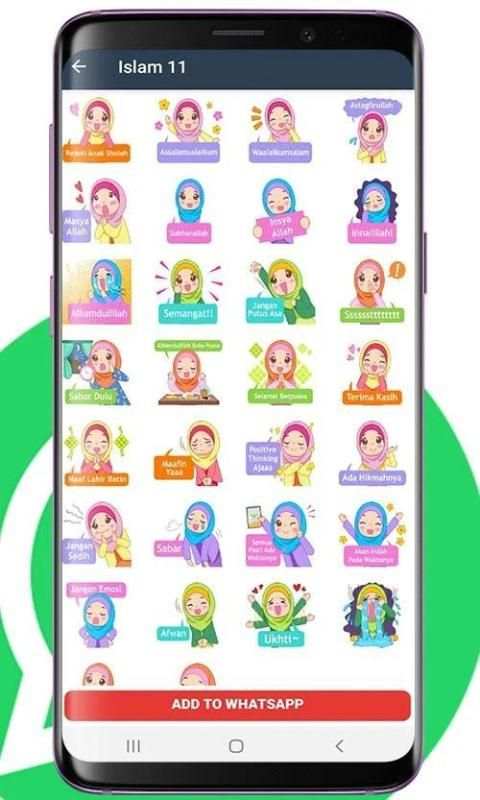 Stiker Islami untuk Whatsapp - WaStickerApps screenshot 1