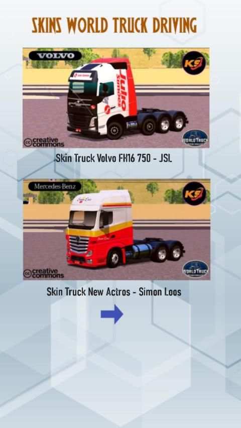 SKINS WORLD TRUCK DRIVING - NEW SKINS screenshot 8