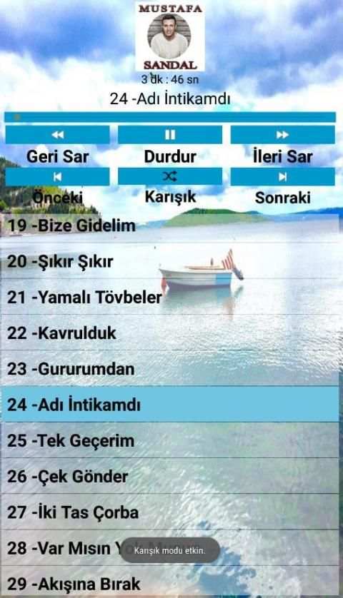 Mustafa SANDAL Şarkıları (İnternetsiz 40 Şarkı) screenshot 1
