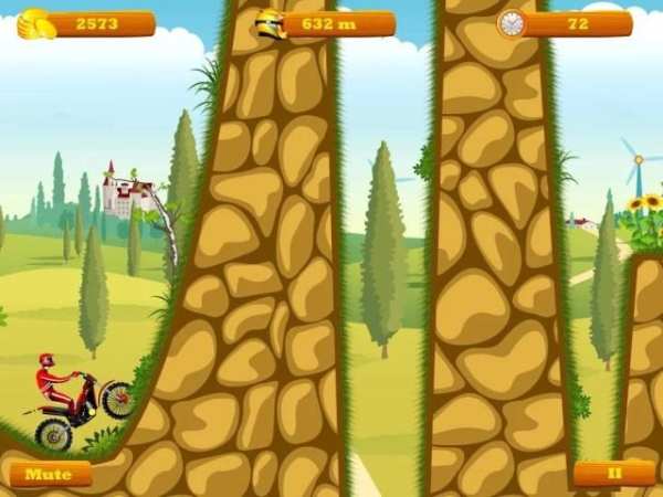 Moto Hero -- endless motorcycle running game screenshot 2