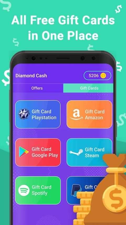 Diamond Cash - Free Gift Cards & Cash Rewards screenshot 3
