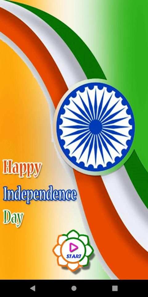Happy Independence Day Video Maker - Status Maker स्क्रीनशॉट 2