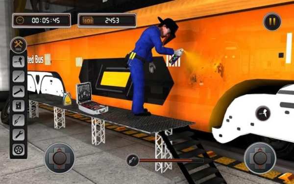 Bus Mechanic Auto Repair Shop-Car Garage Simulator screenshot 7