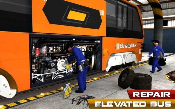 Bus Mechanic Auto Repair Shop-Car Garage Simulator screenshot 6