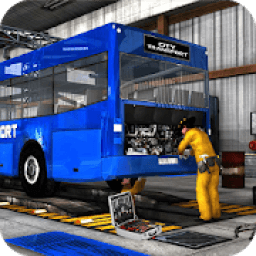 Bus Mechanic Auto Repair Shop-Car Garage Simulator icon