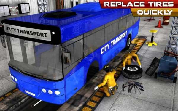 Bus Mechanic Auto Repair Shop-Car Garage Simulator screenshot 8