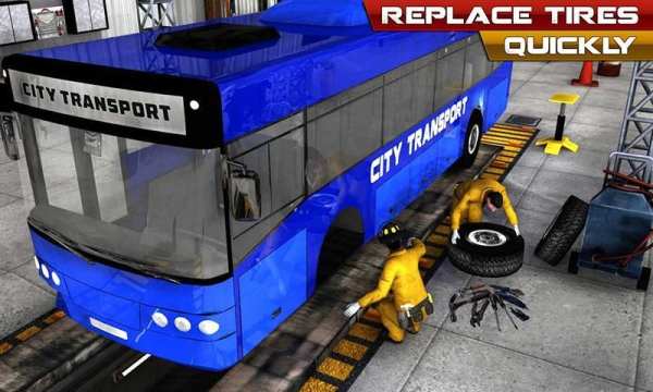 Bus Mechanic Auto Repair Shop-Car Garage Simulator screenshot 13