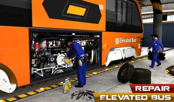 Bus Mechanic Auto Repair Shop-Car Garage Simulator screenshot 1