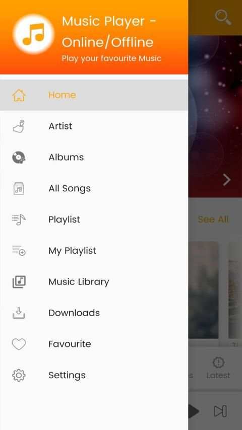 Music Player - Online & Offline MP3 screenshot 3