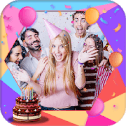 Happy Birthday Frame 2019 : Best Wish आइकन