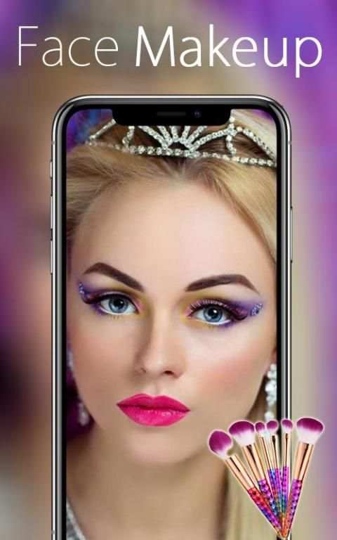 Face Makeup Camera स्क्रीनशॉट 4