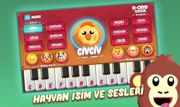 R-ORG Çocuk Piyanosu screenshot 3