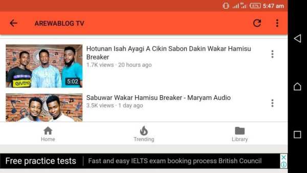 Arewa Channel Tv स्क्रीनशॉट 1