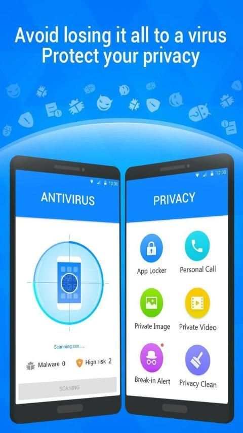 DU ANTIVIRUS SECURITY 2020 स्क्रीनशॉट 1