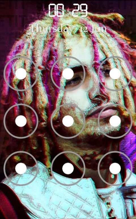 Lil Pump Pattern Lock Screen screenshot 4