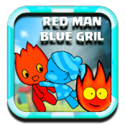 Red Man And Blue Girl - Ateş Ve Su Oyna icon