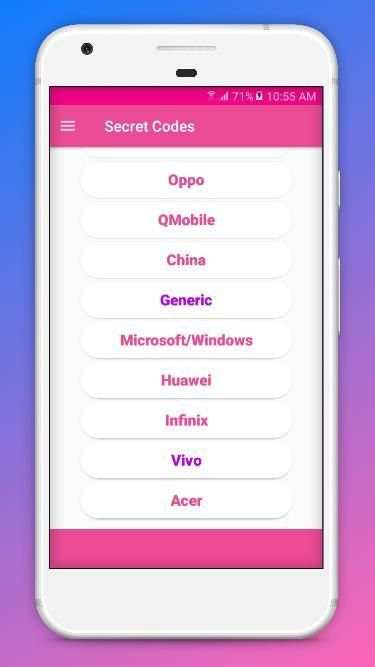 All Mobiles Secret Codes 2020 screenshot 2